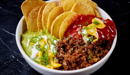 Kıymalı Nachos Especiales