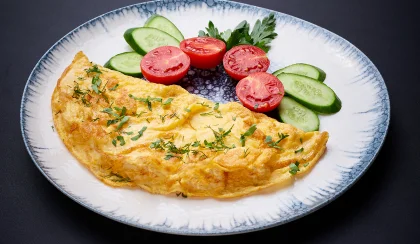 Otlu Peynirli Omlet