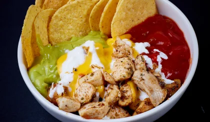 Tavuklu Nachos