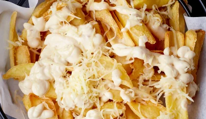 Trüflü Parmesanlı Patates Tava