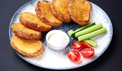 Yumurtalı Ekmek Tabağı